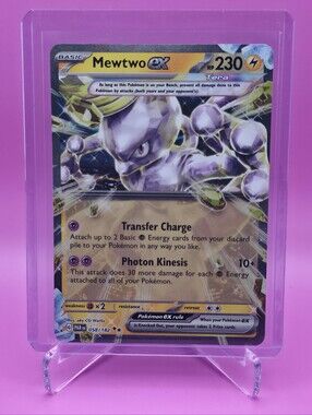 Pokémon TCG - Mewtwo ex - Paradox Rift - Double Rare - 058/182